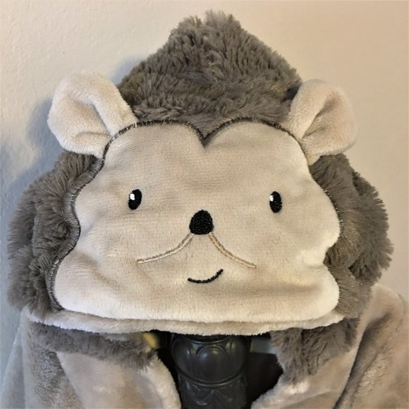 HUDSON BABY Soft Plush Baby Bathrobe | 0-9 Mnth - Picture 3 of 8